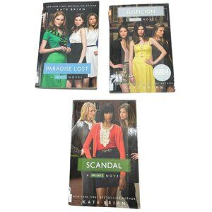 A private novel lot of 3 paperback books by Kate Brian English teens Simon READ